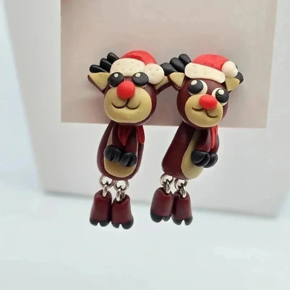 Reindeer Hook‎ Earrings Fashion Jewelry E66